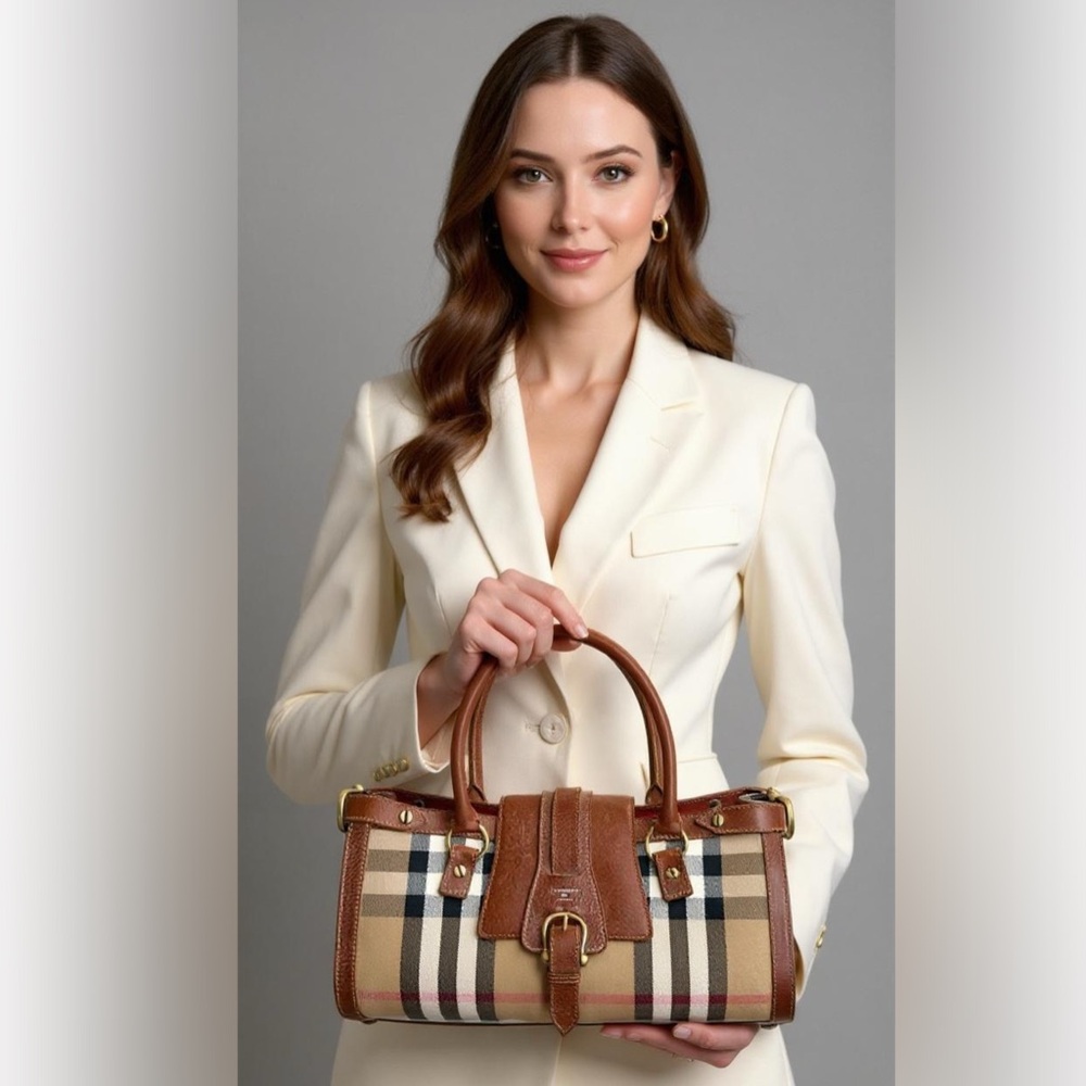 Burberry Satchel RARE✨